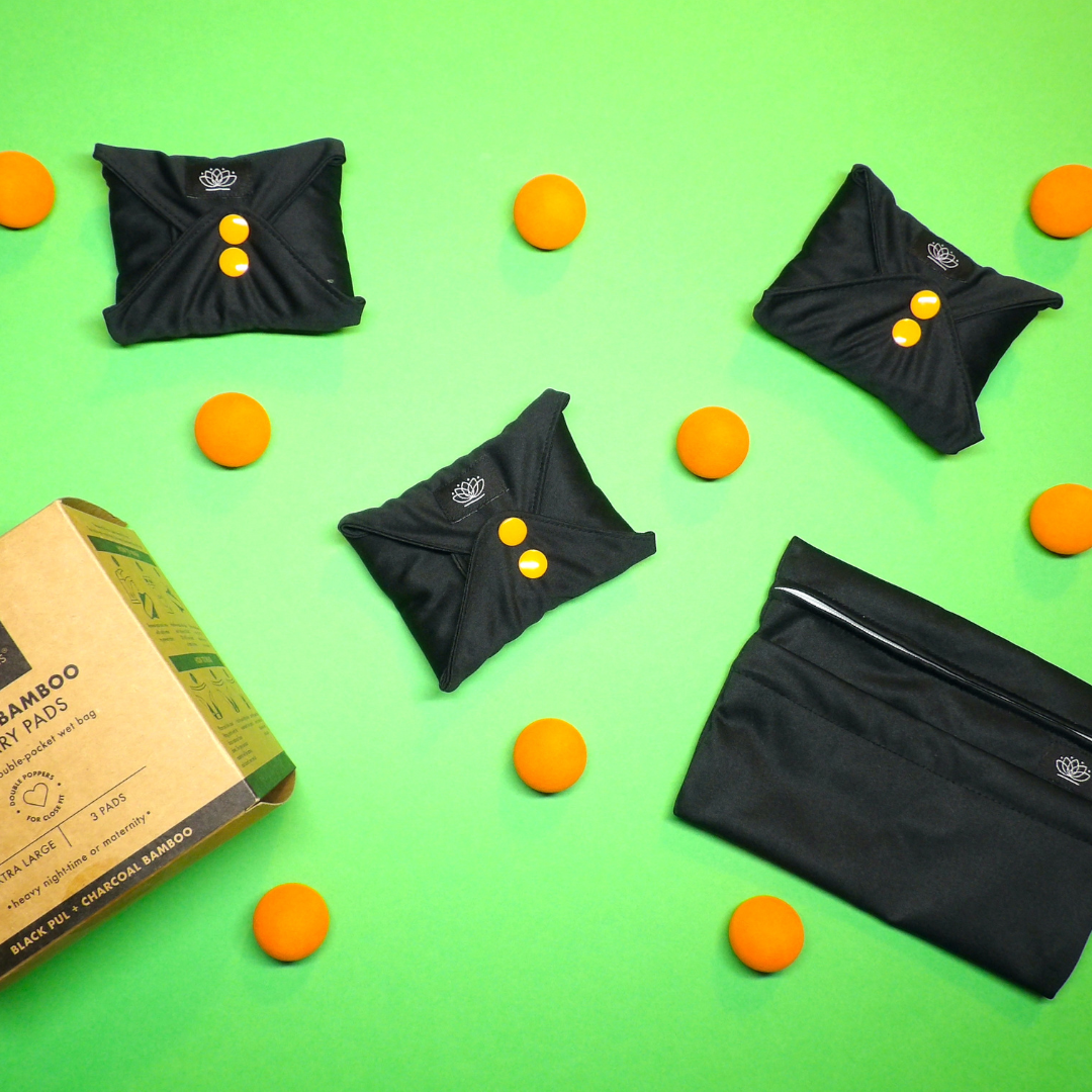 3 Pack XL Size | Reusable Sanitary Pads | Reusable Maternity Pads | Floating Lotus - Floating Lotus Pads